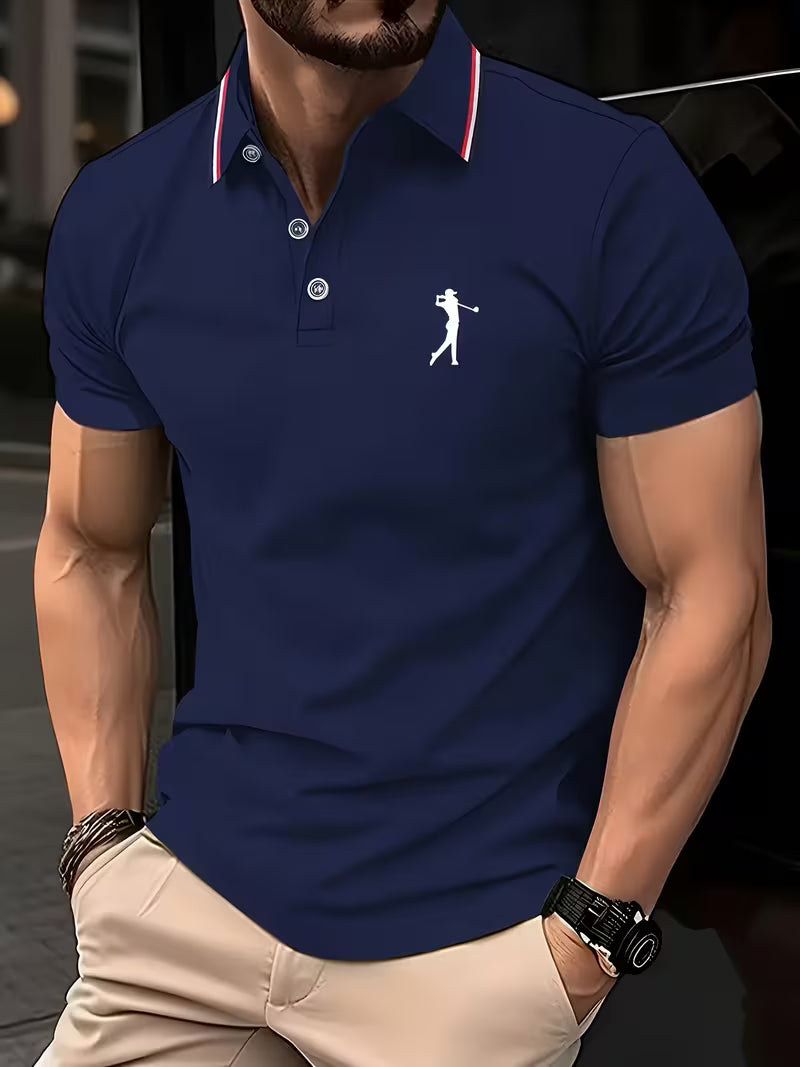 Arnold | Casual Golf Print Shirt
