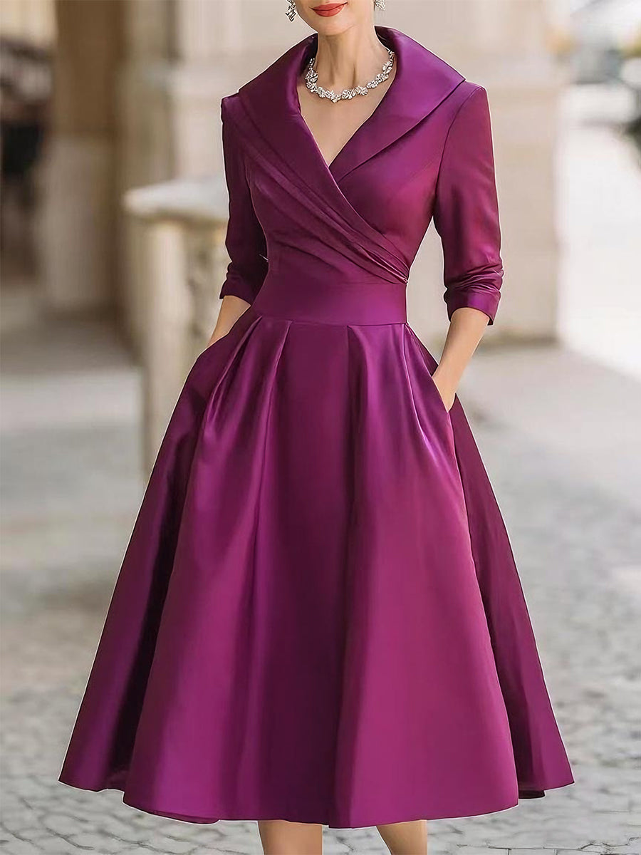 Margaret™ | Holiday Elegance Dress