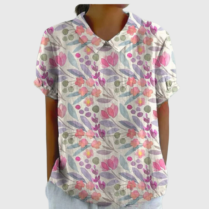 Bonnie | Vintage Floral Blouse