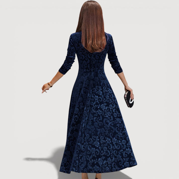Margaret™ | Elegant Velvet Dress