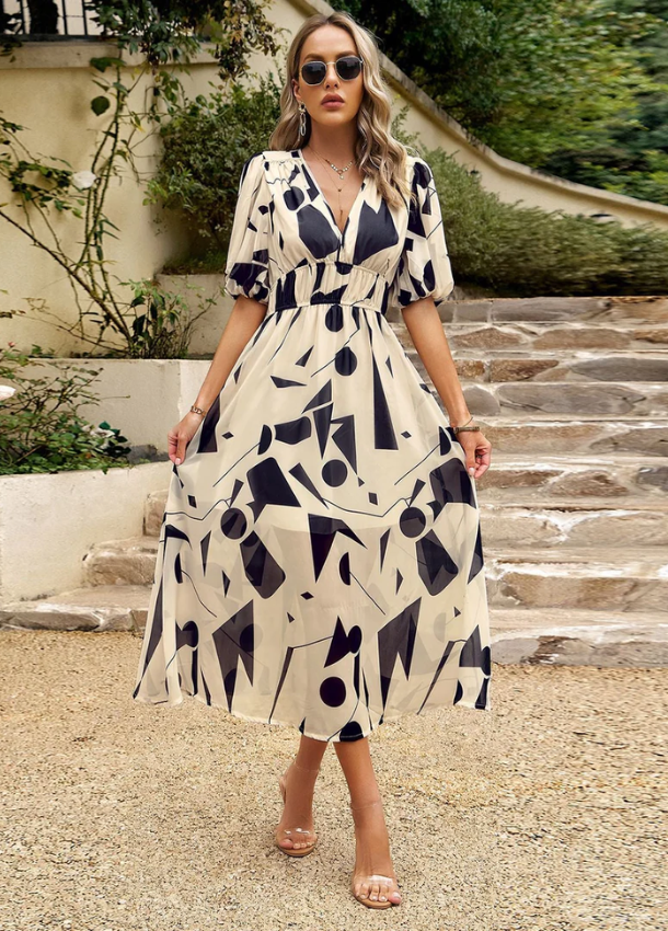 Irene | Flattering Midi Dress