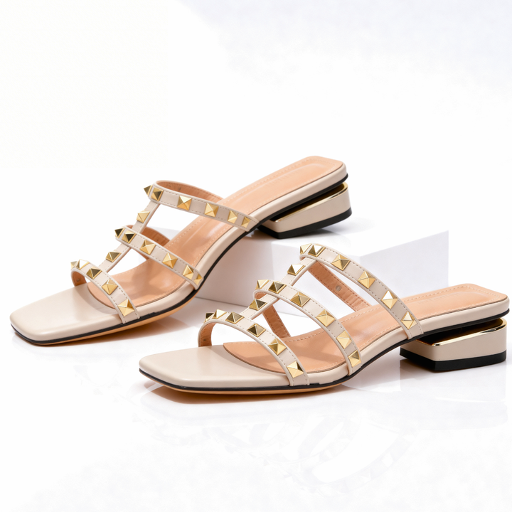 Vivienne | Studded Sandal
