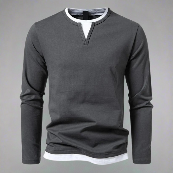 RONALD™ – Minimalist V-Neck Shirt for Men