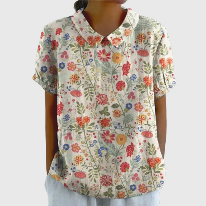 Bonnie | Vintage Floral Blouse