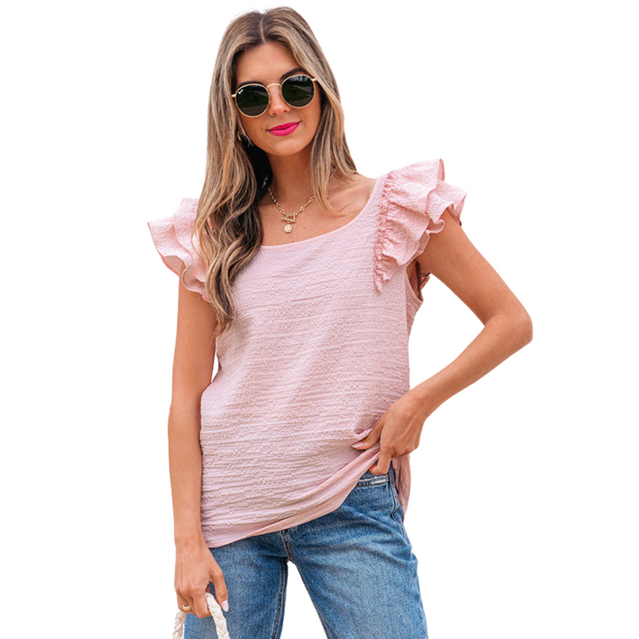 ZHAVIA™ - Classy Frill Summer Soft Sleeve Top