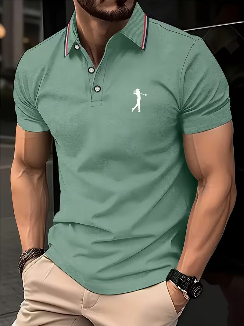 Arnold | Casual Golf Print Shirt