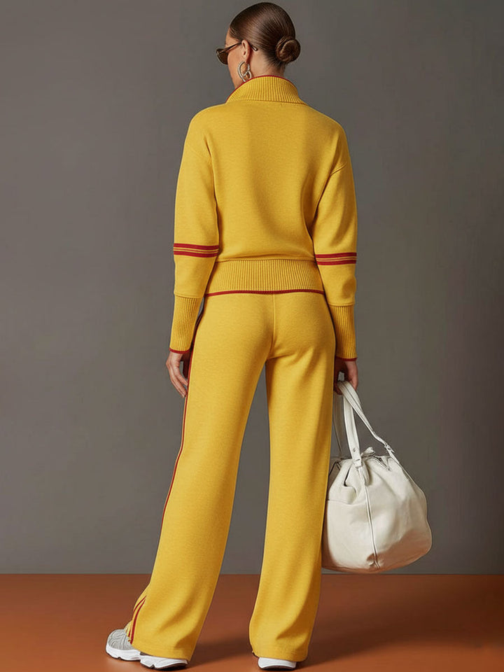 Elaine | Wide-Leg Trouser and Blouse Set