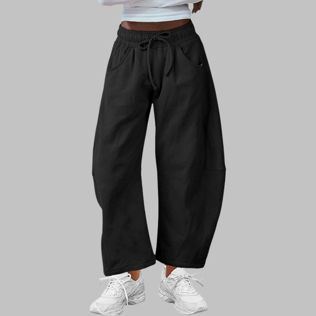 DIGMA™ - Casual Drawstring Barrel Leg Sweat Pants