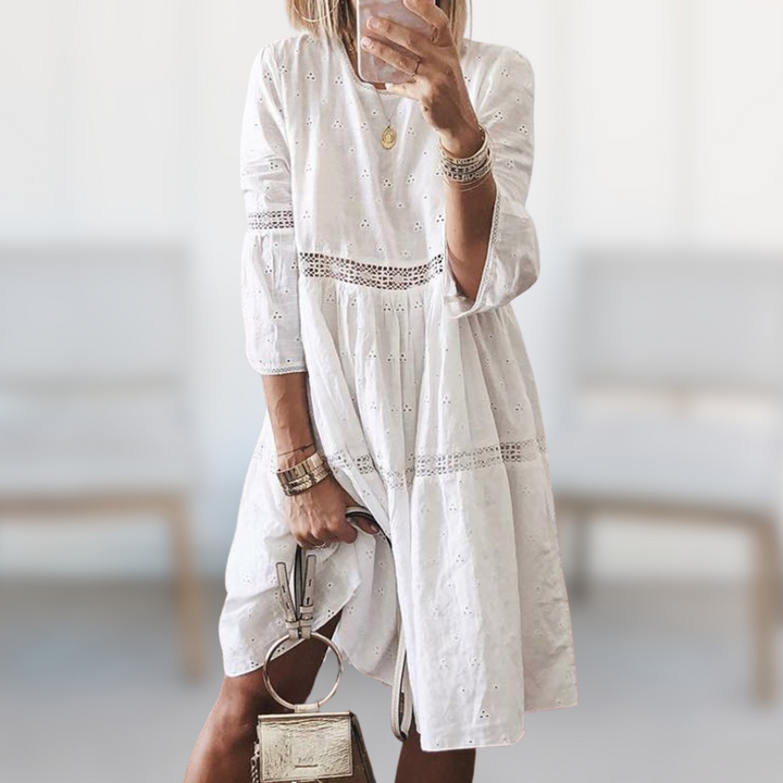 Theresa | Elegant Embroidered Dress