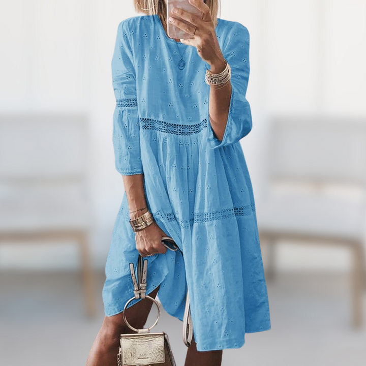 Theresa | Elegant Embroidered Dress