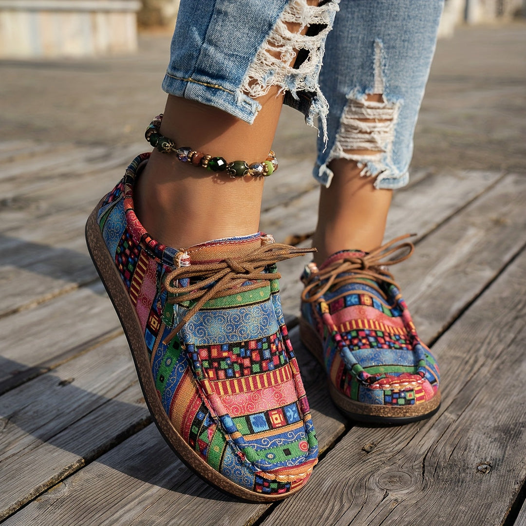 Sylvia | Colourful Retro Shoes