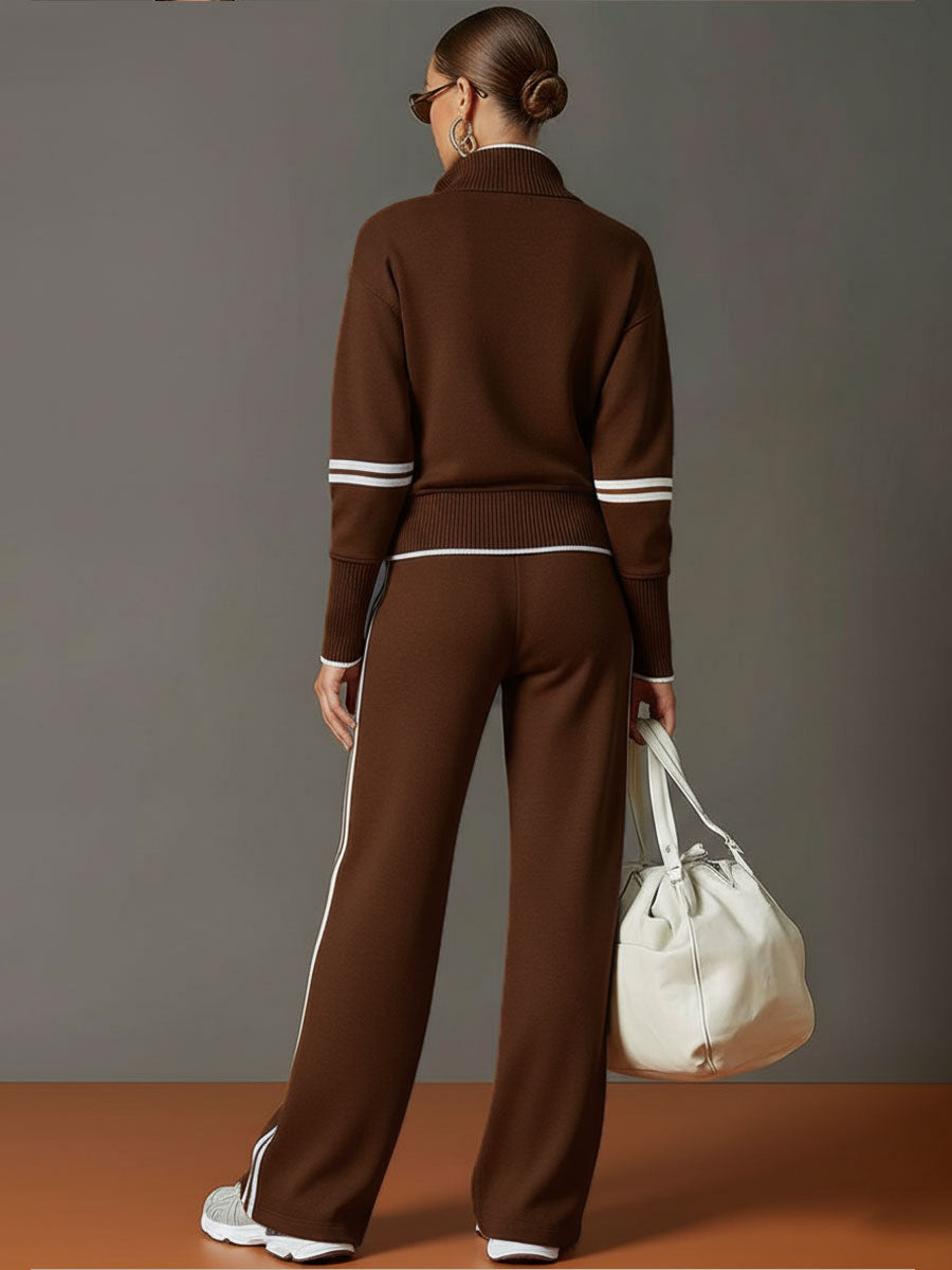 Elaine | Wide-Leg Trouser and Blouse Set