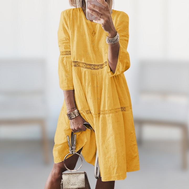 Theresa | Elegant Embroidered Dress