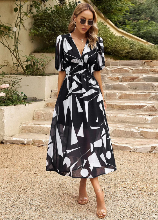 Irene | Flattering Midi Dress