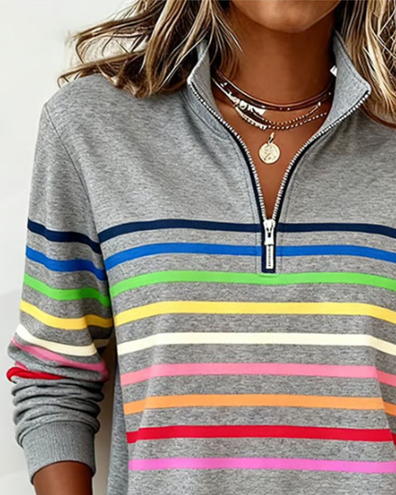 Susan™ | Casual Comfort Sweater with Colourful Style