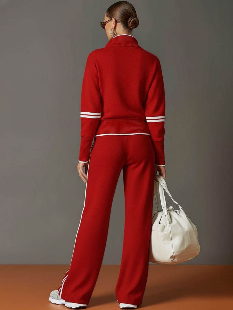 Elaine | Wide-Leg Trouser and Blouse Set