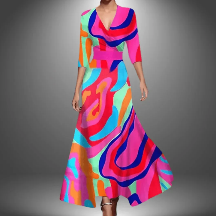 Diane | Printed Wrap Dress