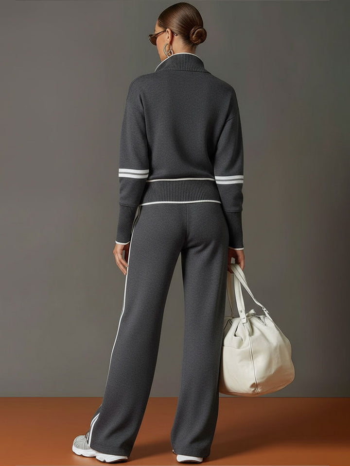 Elaine | Wide-Leg Trouser and Blouse Set