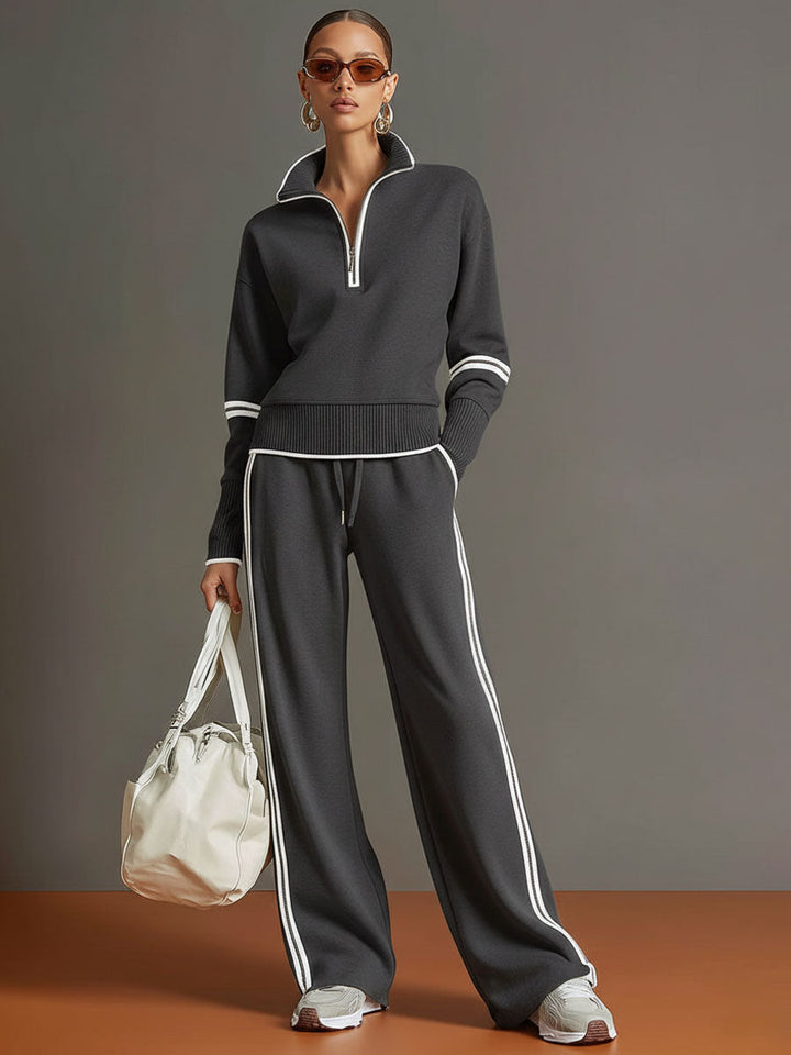 Elaine | Wide-Leg Trouser and Blouse Set