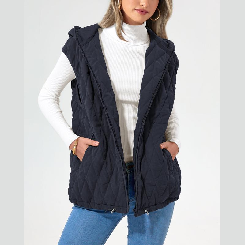 LIAM™ - Cozy Sleeveless Hooded Winter Coat with Pockets