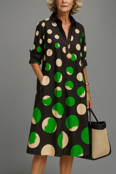 SANDRINE | COMFORTABLE AND ELEGANT POLO DRESS