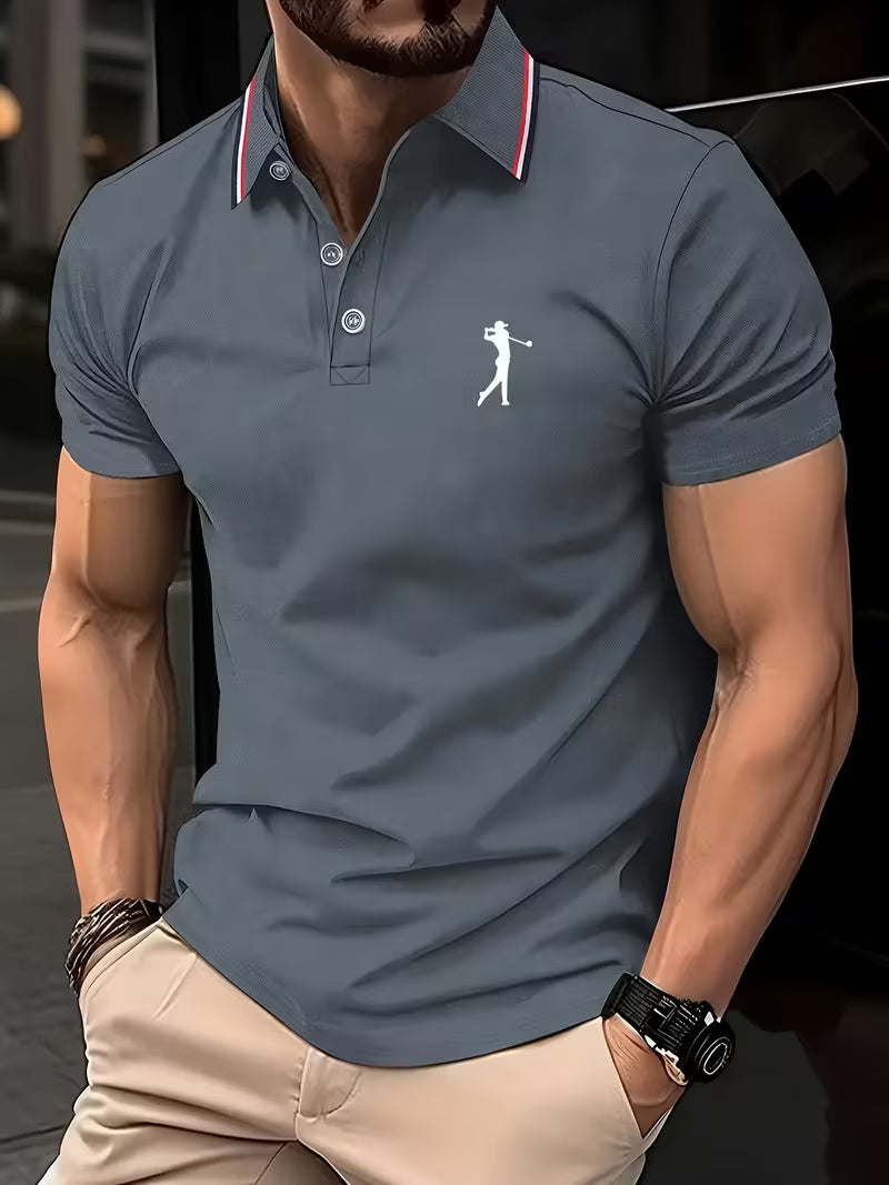 Arnold | Casual Golf Print Shirt