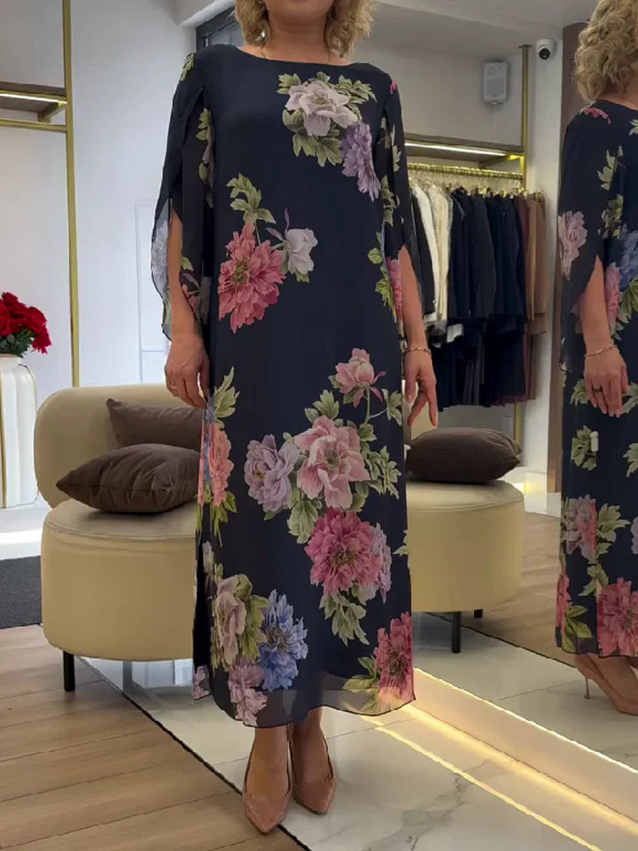 Bernadette | Floral Print Maxi Dress