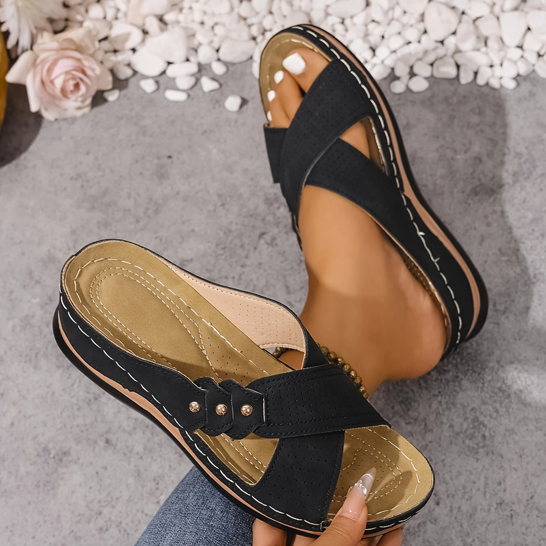 Rosemary | Orthopedic Wedge Sandals