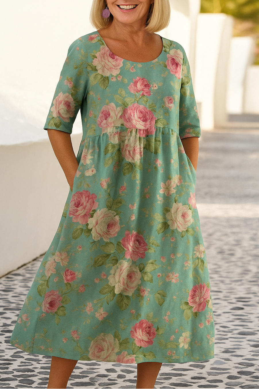 Marilyn | Relaxed Midi Dress