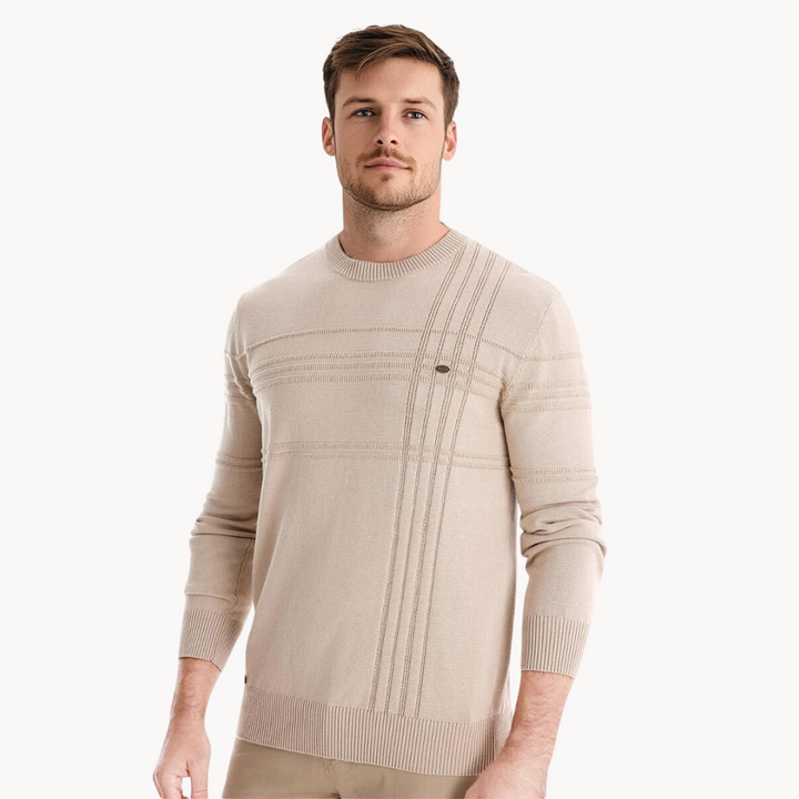 Gary | Diamond Knit Sweater