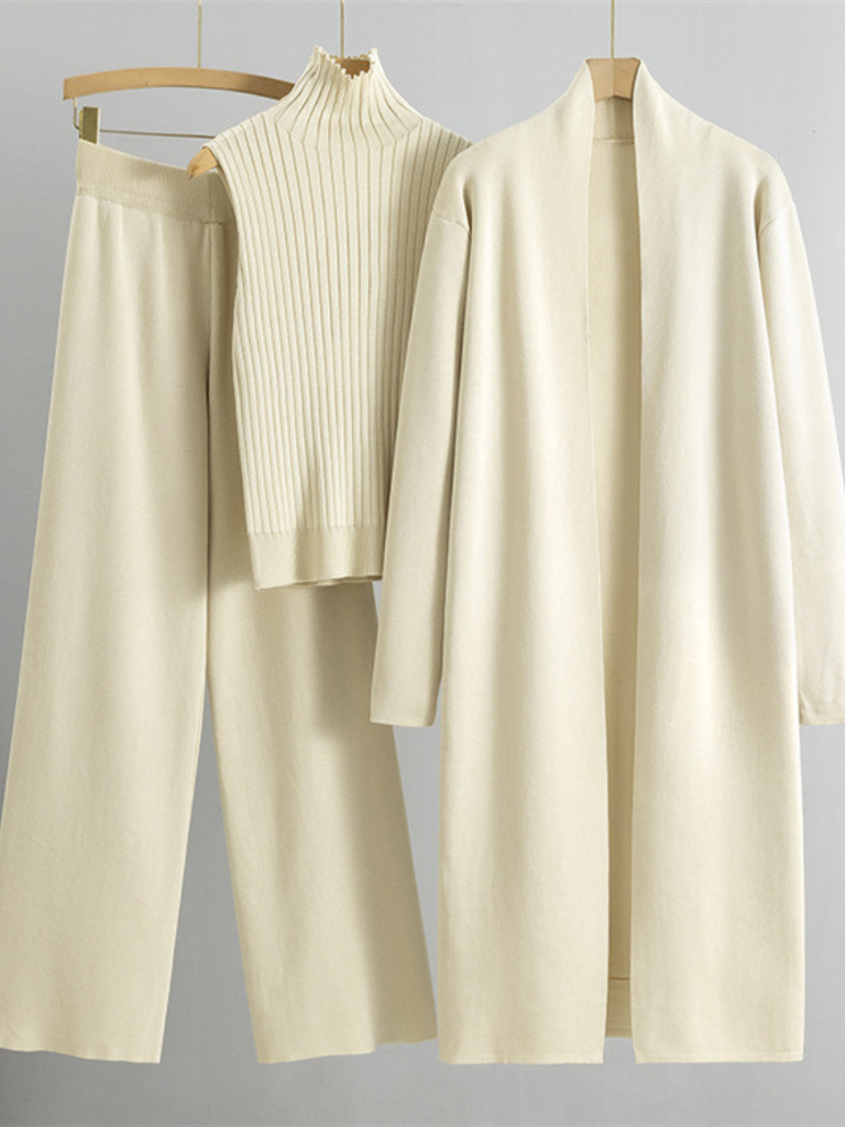 DORIS™ – Comfortable Three-Piece Knit Set for Women