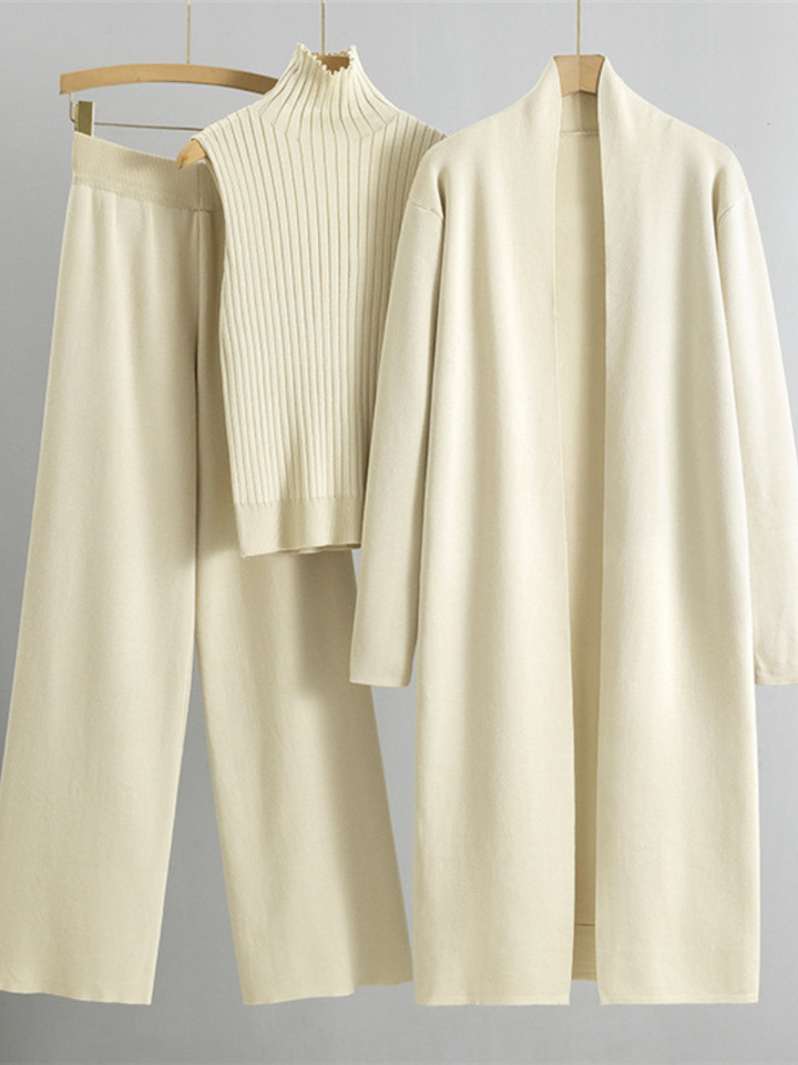 DORIS™ – Comfortable Three-Piece Knit Set for Women