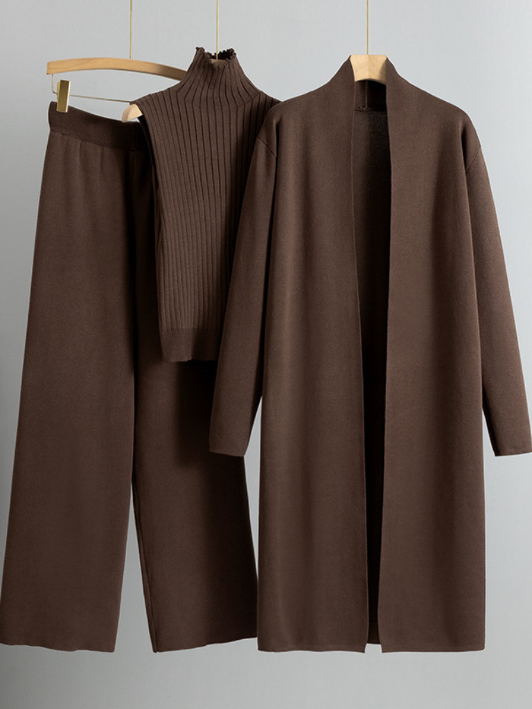 DORIS™ – Comfortable Three-Piece Knit Set for Women