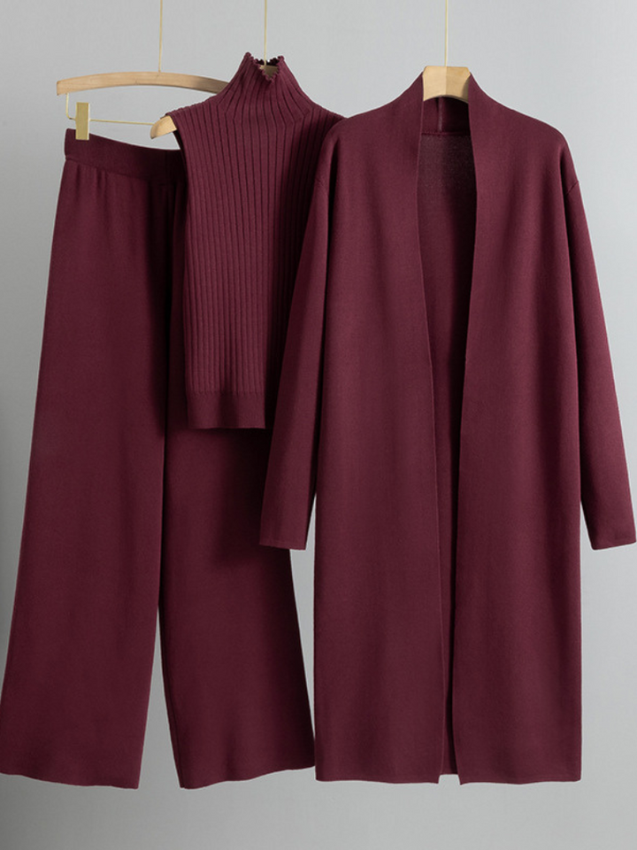 DORIS™ – Comfortable Three-Piece Knit Set for Women