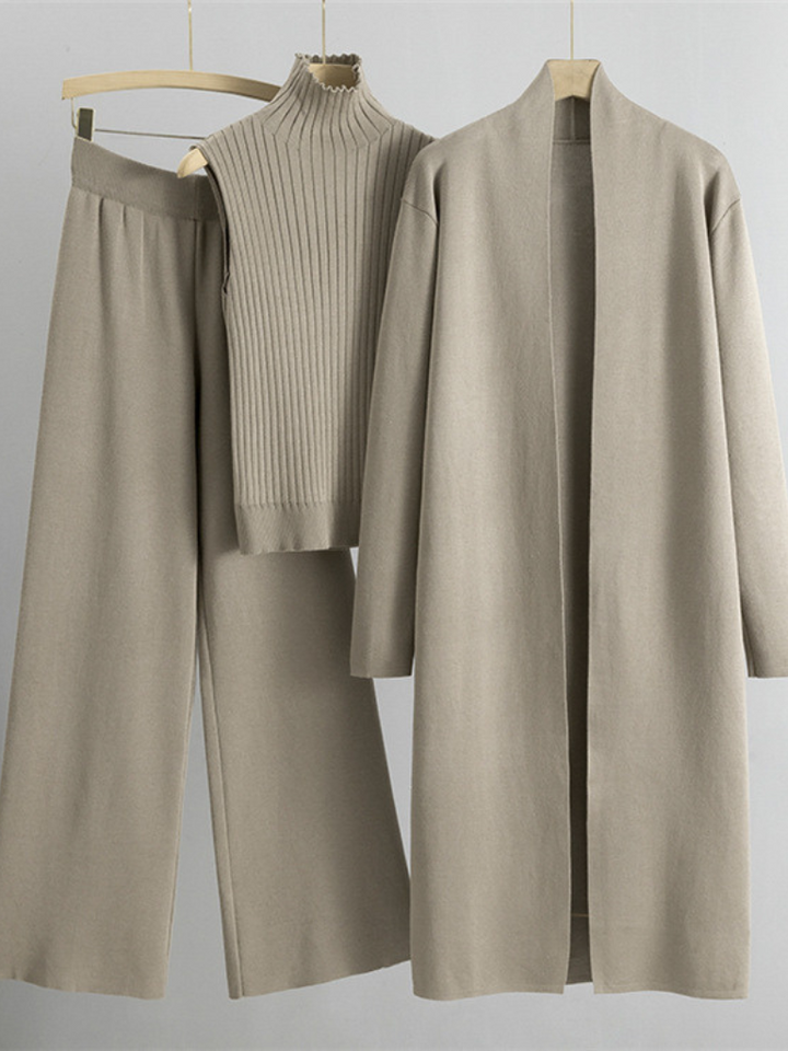 DORIS™ – Comfortable Three-Piece Knit Set for Women