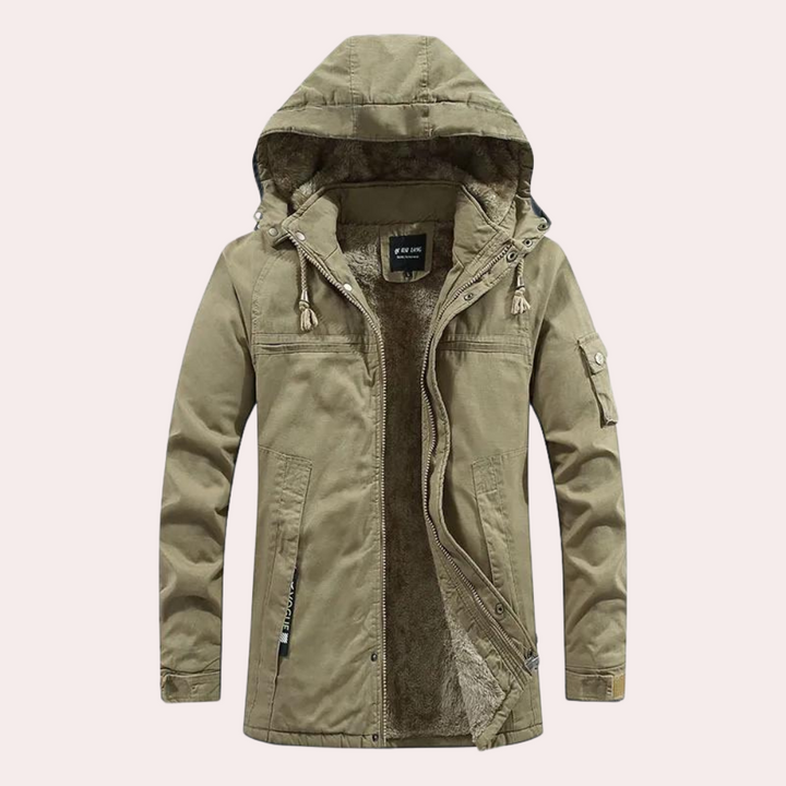 STANLEY™ – Stylish Hooded Winter Jacket for Men
