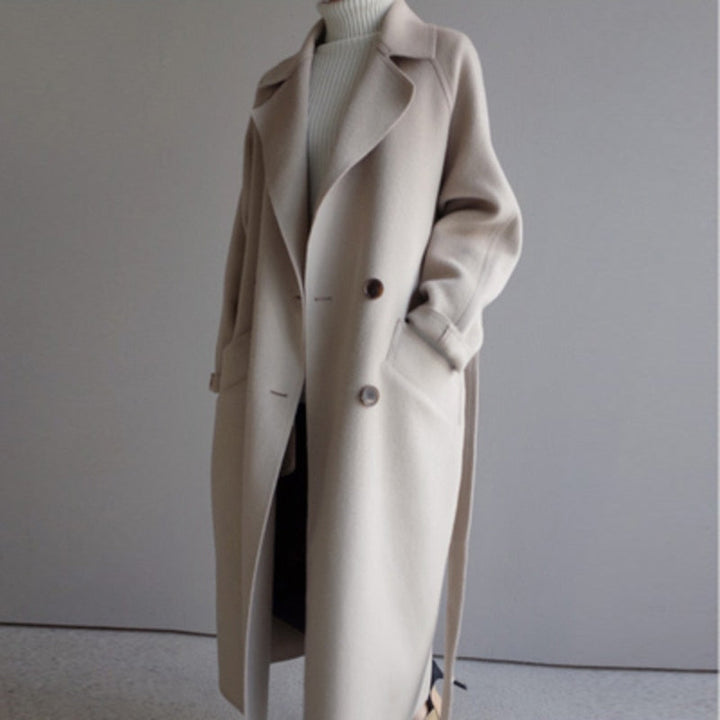 EVELYN™ – Warm Soft Wool-Blend Trench Coat for Women