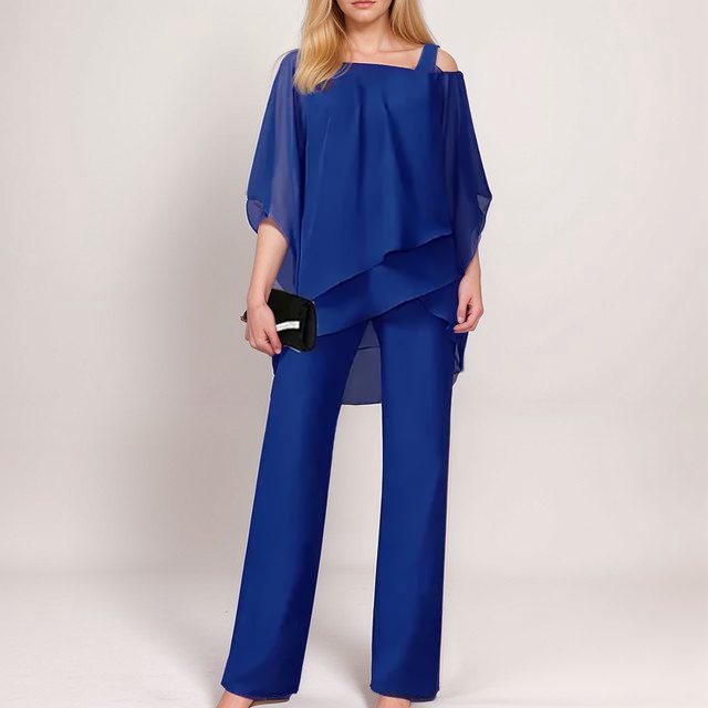 ELEANOR™ – Luxe Asymmetrical Evening Set