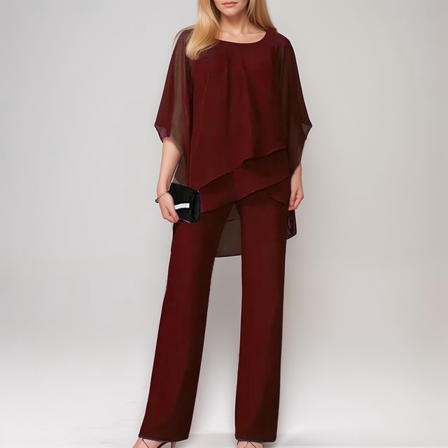 ELEANOR™ – Luxe Asymmetrical Evening Set