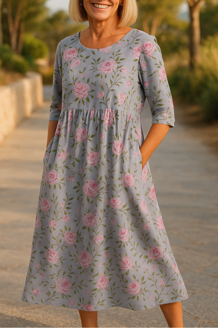 Marilyn | Relaxed Midi Dress