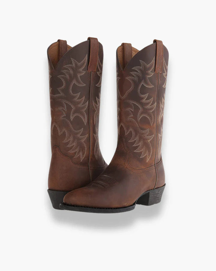 LORETTA™ – Elegant Western-Style Cowboy Boots for Women