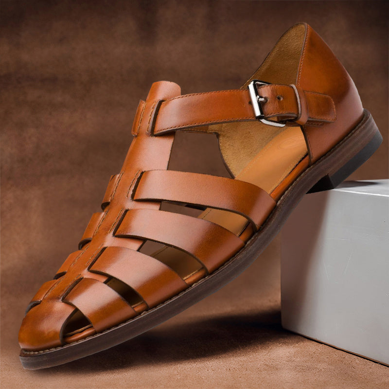 Felix | Leather Fisherman Sandals
