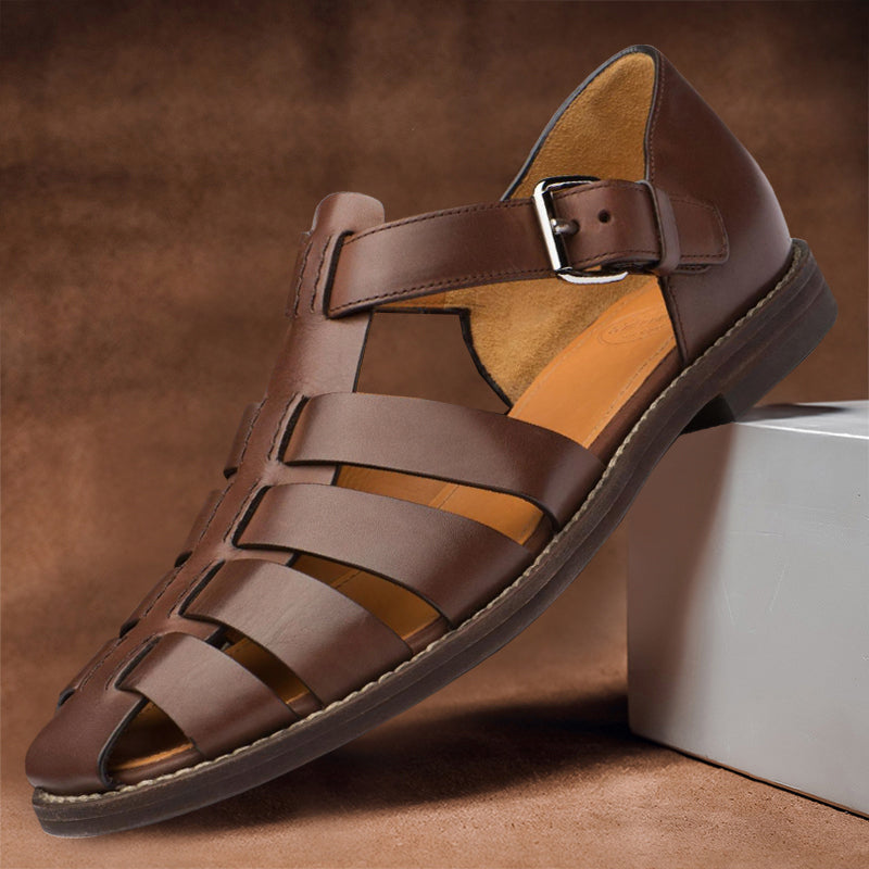 Felix | Leather Fisherman Sandals