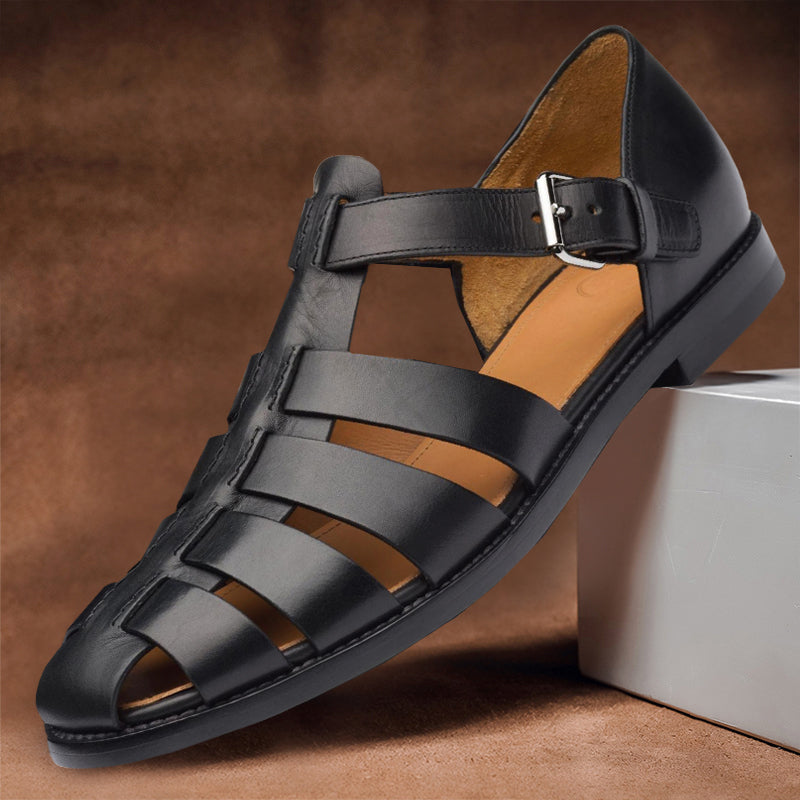 Felix | Leather Fisherman Sandals
