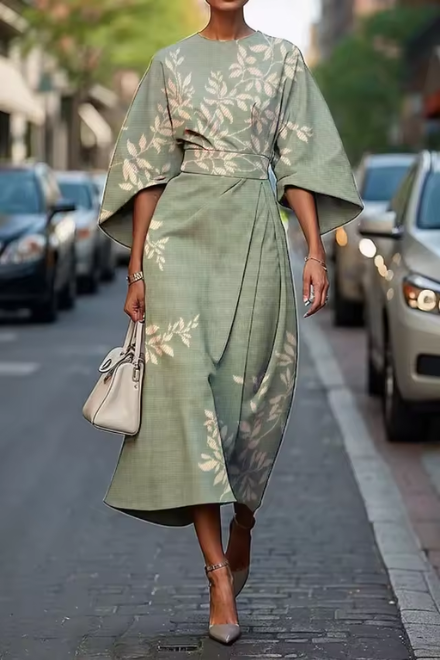 Carol | Elegant Floral Dress