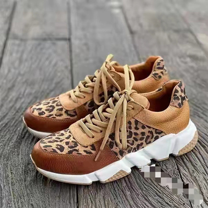 MARTHA™ – Trendy Leopard Print Sneakers for Women