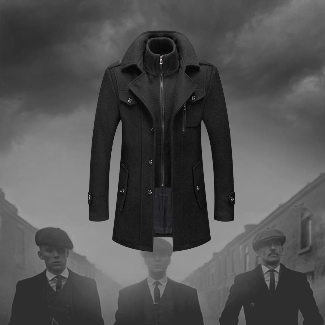 SHELBY™ – Classic Peaky Blinders Style Coat for Men