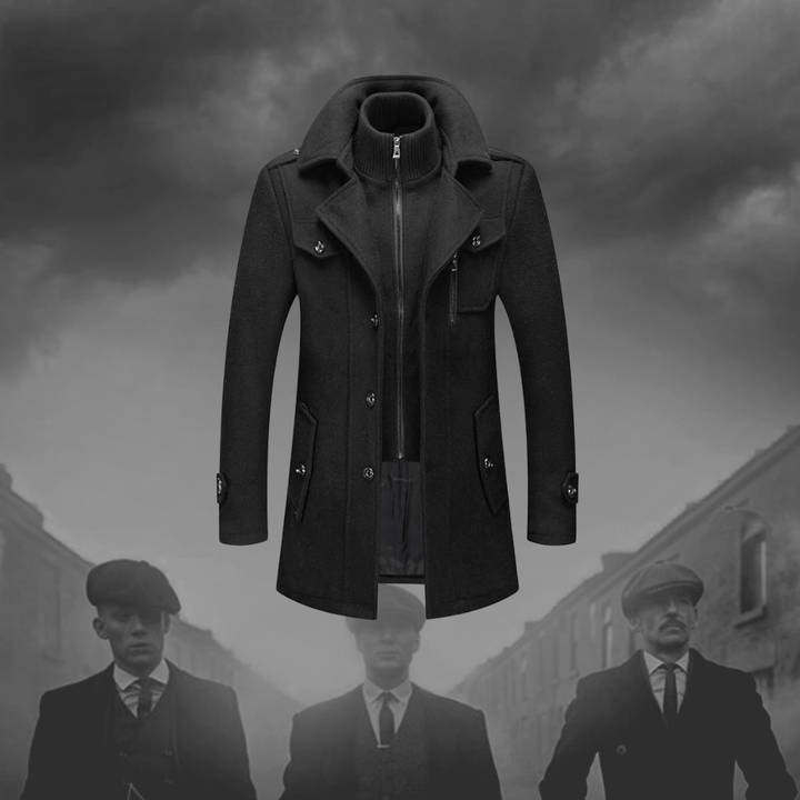 SHELBY™ – Classic Peaky Blinders Style Coat for Men