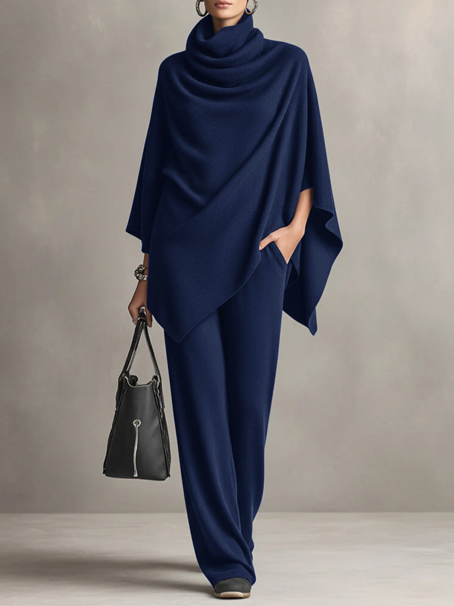 Helen™ | Elegant Drape Two-Piece Set