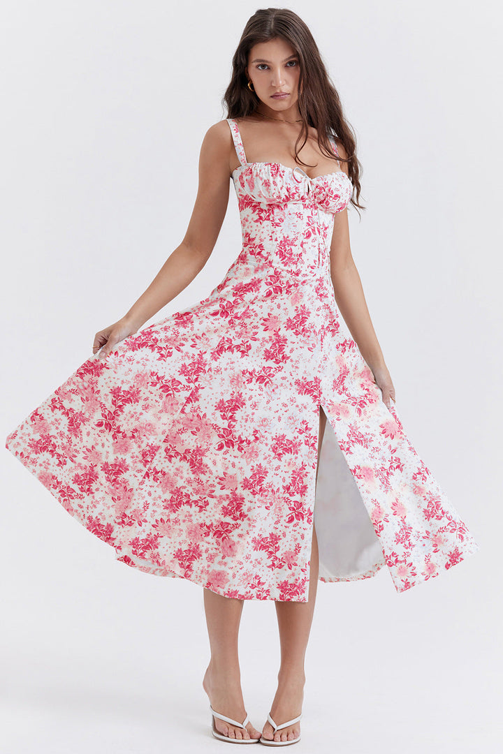 ELENA™ – Chic Corset Milkmaid Dress